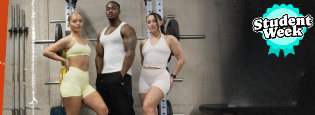 træning kosttilskud proteinbar shake træningstøj proteinpulver protein sport fitness Myprotein drik studerende studierabat