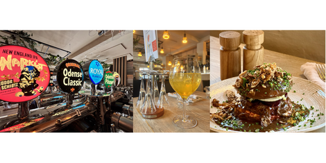 drinks Restaurant Brix Ålborg dinner aftensmad mad frokost restaurant øl Aalborg drikkelse studerende studierabat